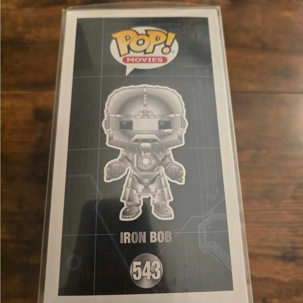 Funko Jay & Silent Bob Reboot 543 Iron Bob 2020 Convention Exclusive Protector - Picture 5 of 5